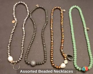 Assorted Beaded Necklaces