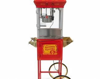 Nostalgia Hot Buttered Popcorn Popcorn Cart