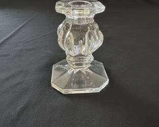 Baccarat Harcourt Crystal Candlestick