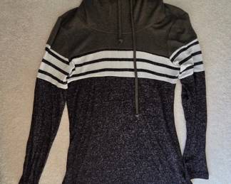 Market  Spruce Womens Cowl Neck Striped Sweater second image