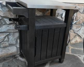 Keter Unity XL Outdoor Kitchen Cart or Serving Station