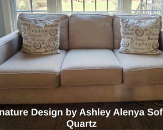 Signature Design by Ashley Alenya Sofa in Quartz