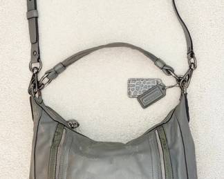 Coach Kristin Leather Hobo Shoulder Bag