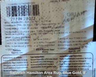 Safavieh Hamilton Area Rug, Blue Gold,  x  third image