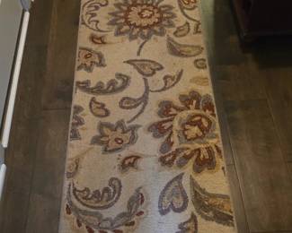 Maples Rugs Washable Paisley Floral Accent Rug
