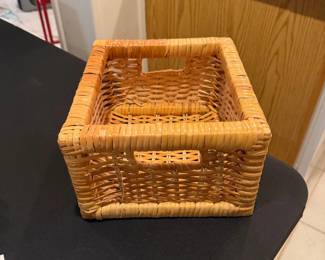 Wicker Utensil Caddy