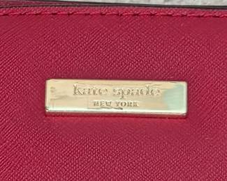 Kate Spade Newbury Lane Felix Geranium Leather Tote Bag second image