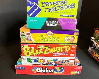 Assorted Board Games Lot