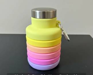 Mayim Collapsible Water Bottle with Carabiner