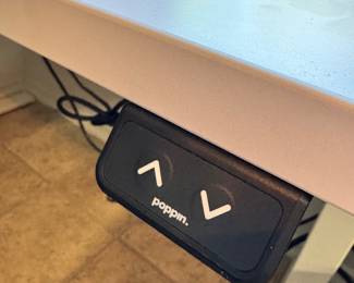 Poppin Adjustable High Desk