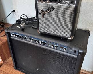 Fender and Crate Amplifiers 