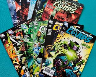 Green Lantern Corps Comic Books