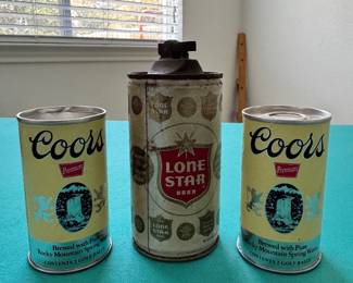 Lone Star Lighter, Coors Golf ball cans