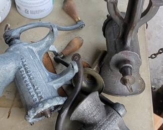 Grinders antique vintage