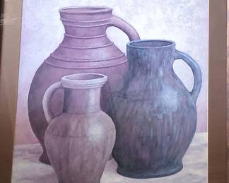 Artwork framed decor large format