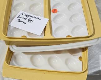 TUPPERWARE EGG CONTAINERS