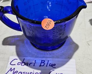 COBALT BLUE MEASURING CUP