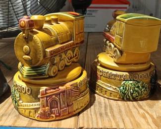 (2) CHATTANOOGA TRAIN MUSIC BOXES