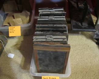 dark slides that held film for ATQ cameras