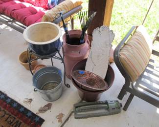 We have an amazing patio/garden of of great items!