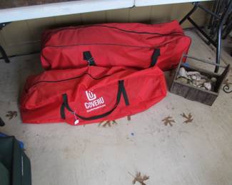 CoverU pop-up (small) tent and a plush  lawn chair(nextpic)