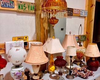 Plenty of lamps to choose from