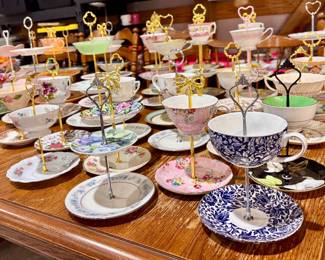 Beautiful tiered trays available