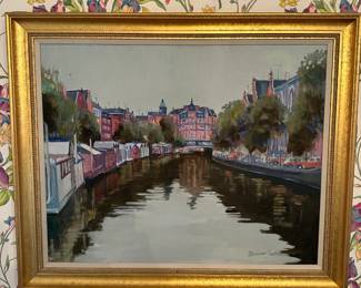 1970's Original Oil Painting- Ga. Artist Marianne Dunn