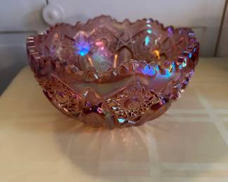 Carnival Glass Bowl