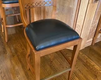 Biedermeier style bar stools