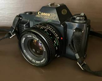 Canon T50 SLR 35mm Film Camera (with kit)
