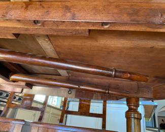 Extra under table legs for stability