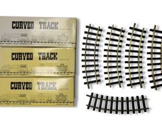 35 Aristo Craft Small Curved Brass G Scale Train Tracks