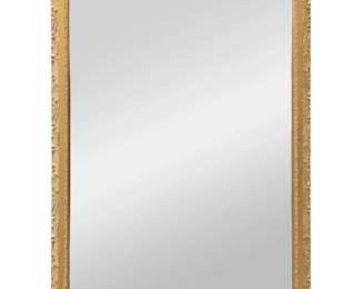 Ornate Gold Framed Beveled Glass Mirror