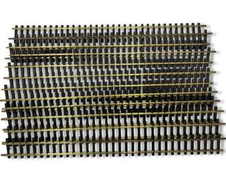 Aristo 36 ft. of 36 in. Straight Brass Tracks G Scale