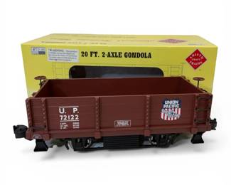Aristo Craft Trains Union Pacific 20ft. 2 Axle Gondola G Scale