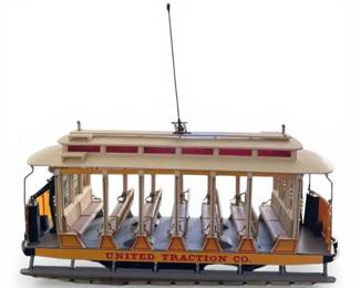 Bachmann G Scale United Traction Co. Open Streetcar