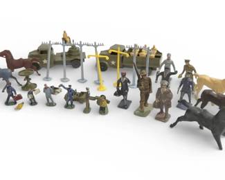 Pyro US Army Troop Transport Trucks And More