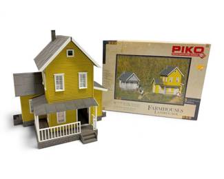 Yellow Piko G Scale Model House