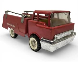 Structo Pressed Steel Fire Truck