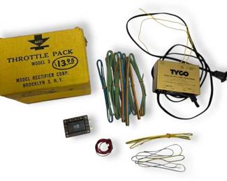 Throttle Pack Model 3, Hobby Transformer Model 899v And Miscellaneous