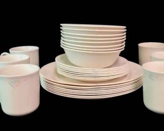Corelle By Corning Windflower Dishware Set 32 Pieces