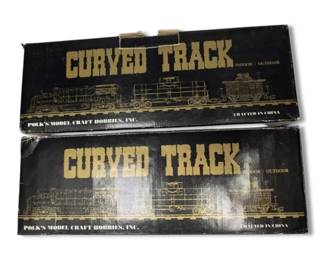 Aristo Craft Small Curved Brass G Scale Train Tracks, New