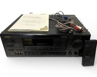 ONYKO Audio Video Control Tuner Amplifier Mod. No. TXSV717PRO