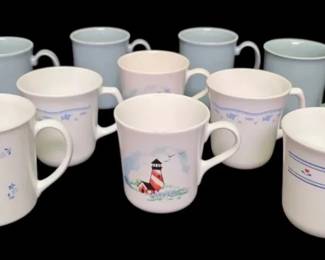 12 Corelle Corning Mugs