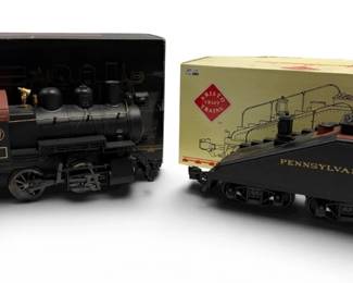 Aristo Craft Trains Pennsylvania Switcher Steam Locomotive Tender G Scale