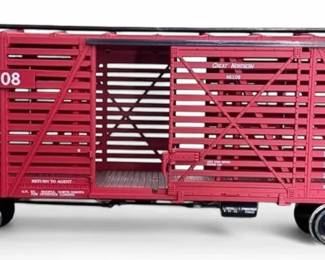 Aristo Craft Trains 1998 Great Northern Railway Stock Car G Scale