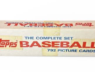 1987 Topps Complete 792 Baseball Card Set