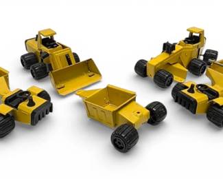 Small Metal Plastic Construction Equiptment Vehicles