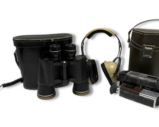 Selsi Lightweight Binoculars, Kodak XL55 Super 8 Movie Camera, More